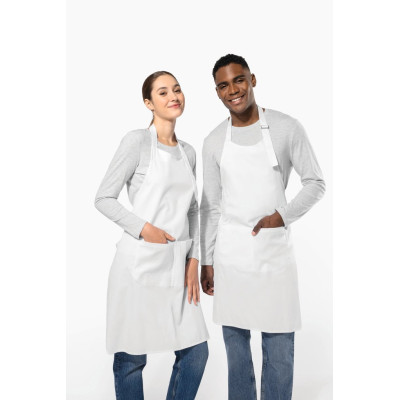 Polycotton apron high-temperature washable